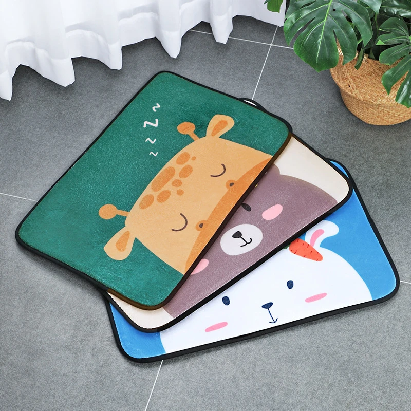 Cartoons Bathroom Mat Bath Carpets Flannel Water Absorption Bathtub Washbasin Floor Mat Non-slip Toilet Rug Plush Foot Mat 
Cartoons Bathroom Mat Bath Carpets Flannel Water Absorption Bathtub Washbasin Floor Mat Non-slip Toilet Rug Plush Foot Mat