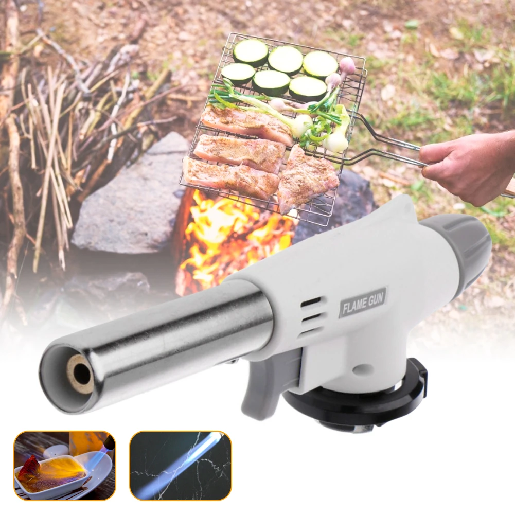 Welding Gas Burner Flame Gas Torch Flame Gun Blowtorch Cooking Soldering Butane AutoIgnition gas-Burner Lighter Heating
Welding Gas Burner Flame Gas Torch Flame Gun Blowtorch Cooking Soldering Butane AutoIgnition gas-Burner Lighter Heating