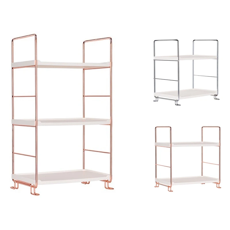 JEYL Stackable Kitchen Shelf Desktop Iron Shelf Multifunctional Bathroom Kitchen Seasoning Storage Rack
JEYL Stackable Kitchen Shelf Desktop Iron Shelf Multifunctional Bathroom Kitchen Seasoning Storage Rack
