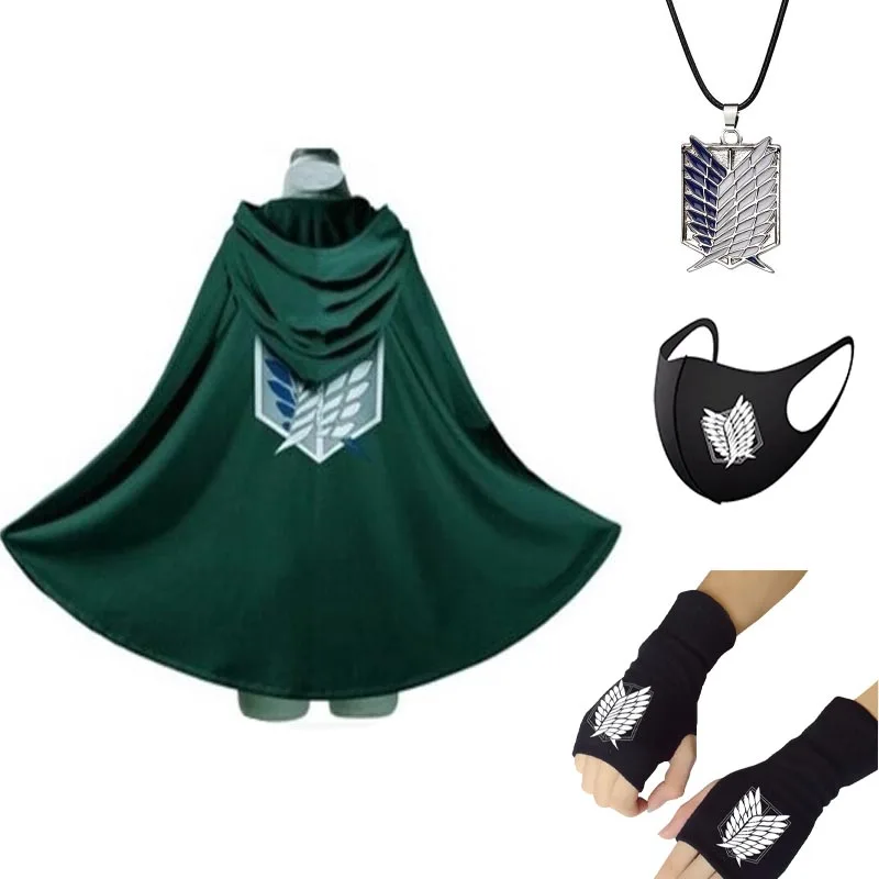 Attack on Titan Cape Plus Adult Fashion Anime no Kyojin Cloak Cape Clothes Cosplay Costume Fantasia Children Free Shipping Gift
Attack on Titan Cape Plus Adult Fashion Anime no Kyojin Cloak Cape Clothes Cosplay Costume Fantasia Children Free Shipping Gift