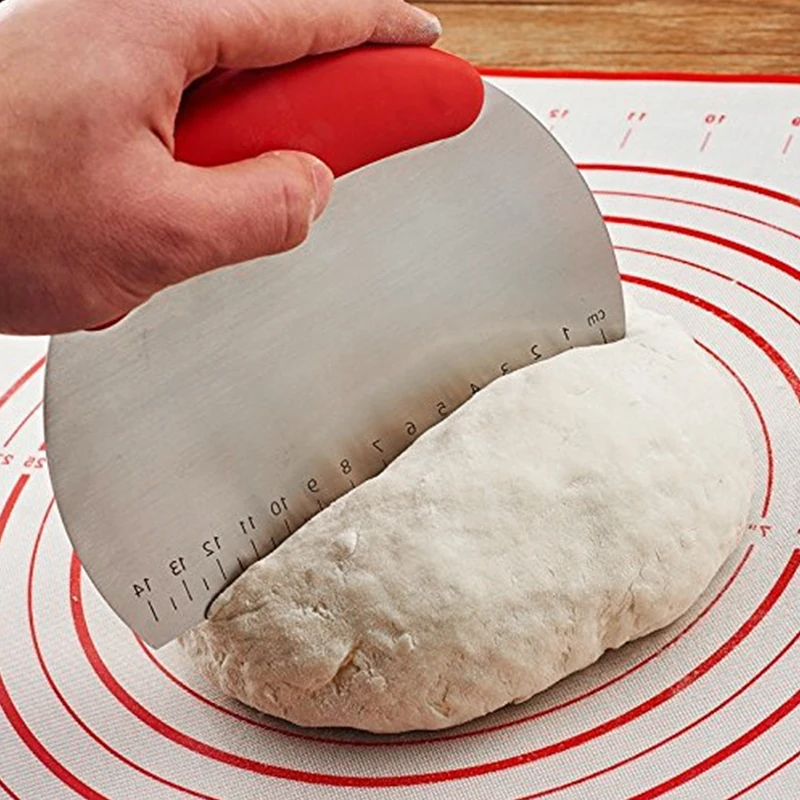 1pcs Pizza Dough Scraper Pizza Cutter Stainless Steel Pizza Cutter Cake Bread DIY Baking Supplies Shaving Cutter Bakeware
1pcs Pizza Dough Scraper Pizza Cutter Stainless Steel Pizza Cutter Cake Bread DIY Baking Supplies Shaving Cutter Bakeware