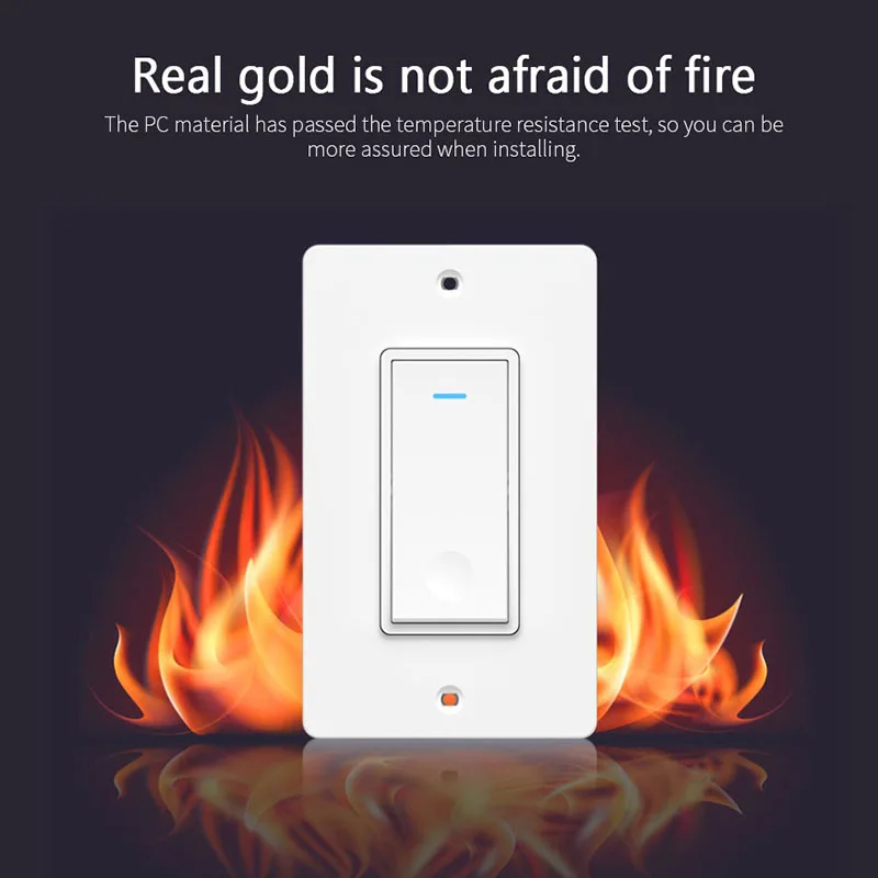 Zigbee Smart Life Push Button Light Switch Single Living Line Tuya Remote Control Voice Control Work With Alexa Google Home
Zigbee Smart Life Push Button Light Switch Single Living Line Tuya Remote Control Voice Control Work With Alexa Google Home