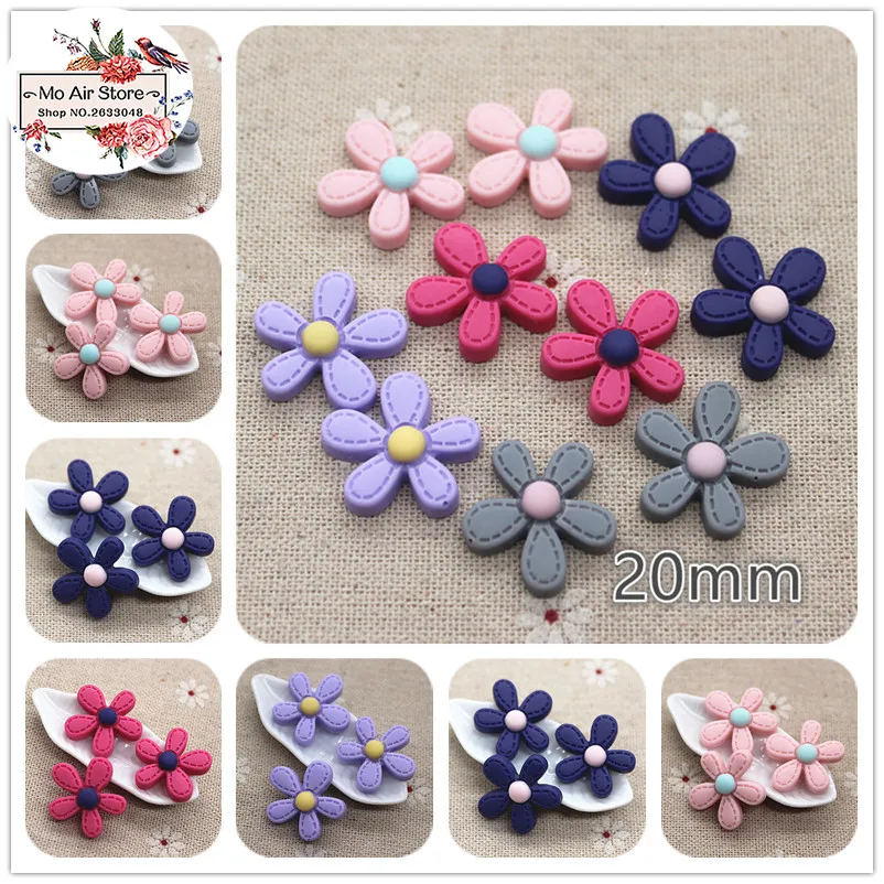 20pcs mix color Resin flower Cabochon Flatback craft for Scrapbooking hair bow center For DIY craft 20mm
20pcs mix color Resin flower Cabochon Flatback craft for Scrapbooking hair bow center For DIY craft 20mm