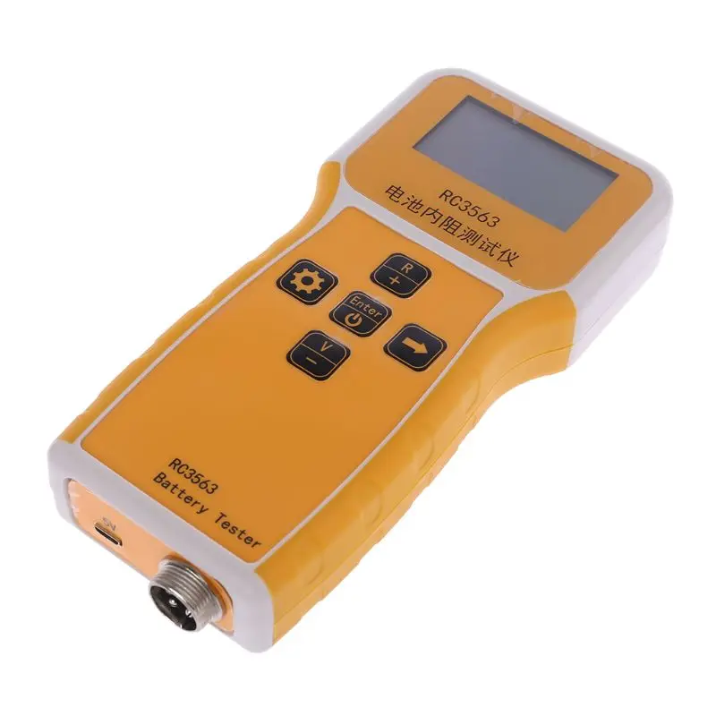RC3563 Handheld Battery Internal Resistance Tester Analyzer for Car Vehicle Lead-acid Battery dry cell
RC3563 Handheld Battery Internal Resistance Tester Analyzer for Car Vehicle Lead-acid Battery dry cell