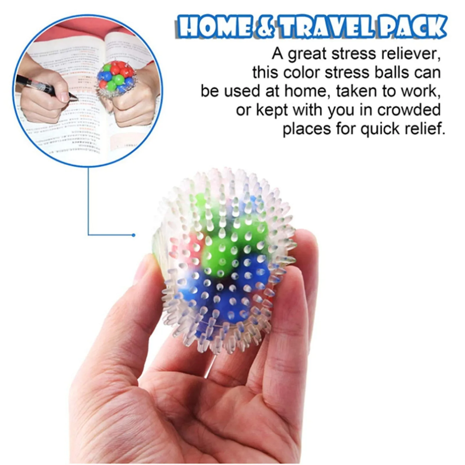 Rainbow Fidget Vent Ball Toys Autism Mood Antistress With Colored Dna Beads Adult Stress Spielzeug Relief Ball Squishy Brinquedo
Rainbow Fidget Vent Ball Toys Autism Mood Antistress With Colored Dna Beads Adult Stress Spielzeug Relief Ball Squishy Brinquedo
