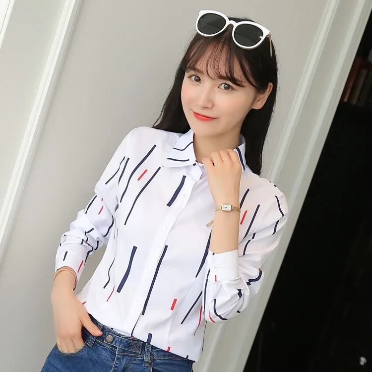 Elegant Striped Shirts Women Tops Women's Blouses 2018 Spring Women Blouses Office Lady Large Size 3XL Women Dot Tops
Elegant Striped Shirts Women Tops Women's Blouses 2018 Spring Women Blouses Office Lady Large Size 3XL Women Dot Tops