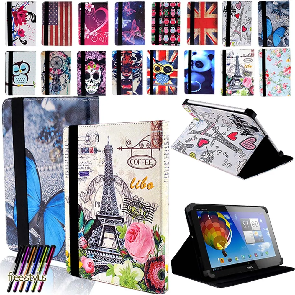 Universal Leather Tablet Case for 7" /8" /10" Acer Iconia Chromebook Tablet Four Corner Protection Stand Folding Case+Stylus
Universal Leather Tablet Case for 7" /8" /10" Acer Iconia Chromebook Tablet Four Corner Protection Stand Folding Case+Stylus