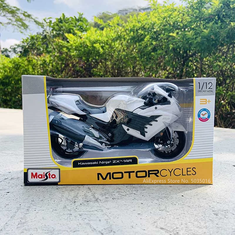 Maisto 1:12 Kawasaki Ninja ZX-14R Factory Edition Static Die Cast Vehicles Collectible Motorcycle Model Toys
Maisto 1:12 Kawasaki Ninja ZX-14R Factory Edition Static Die Cast Vehicles Collectible Motorcycle Model Toys