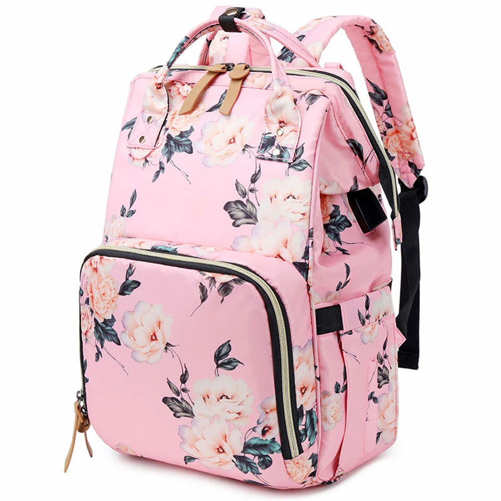 2021 Diaper Bag Backpack Baby Diaper Bags Large Capacity Waterproof Printing CuteDiaper Backpack Built-in USB Charging Port
2021 Diaper Bag Backpack Baby Diaper Bags Large Capacity Waterproof Printing CuteDiaper Backpack Built-in USB Charging Port