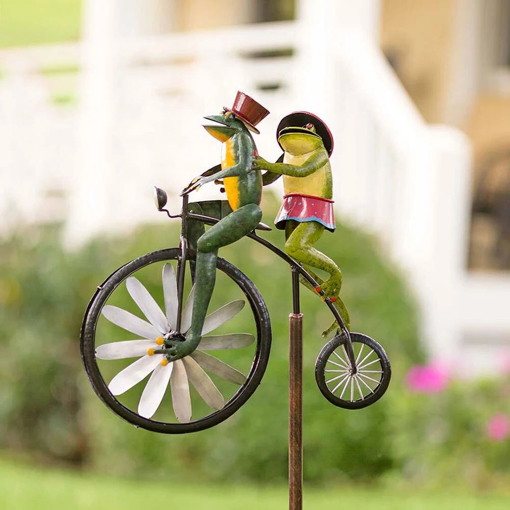 Vintage Animal Bicycle Metal Wind Spinner Motorcycle Yard Bicycle Windmill Funny Outdoor Garden Decoration Dropshipping 2021
Vintage Animal Bicycle Metal Wind Spinner Motorcycle Yard Bicycle Windmill Funny Outdoor Garden Decoration Dropshipping 2021