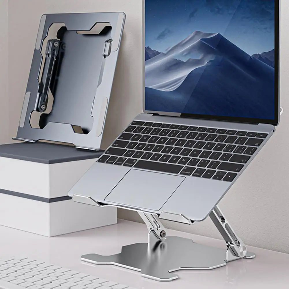 Laptop Holder Hardness Strong Bearing Capacity Adjustable Desk Notebook Holding Stand Portable Folding Base Increased Rack Stand
Laptop Holder Hardness Strong Bearing Capacity Adjustable Desk Notebook Holding Stand Portable Folding Base Increased Rack Stand