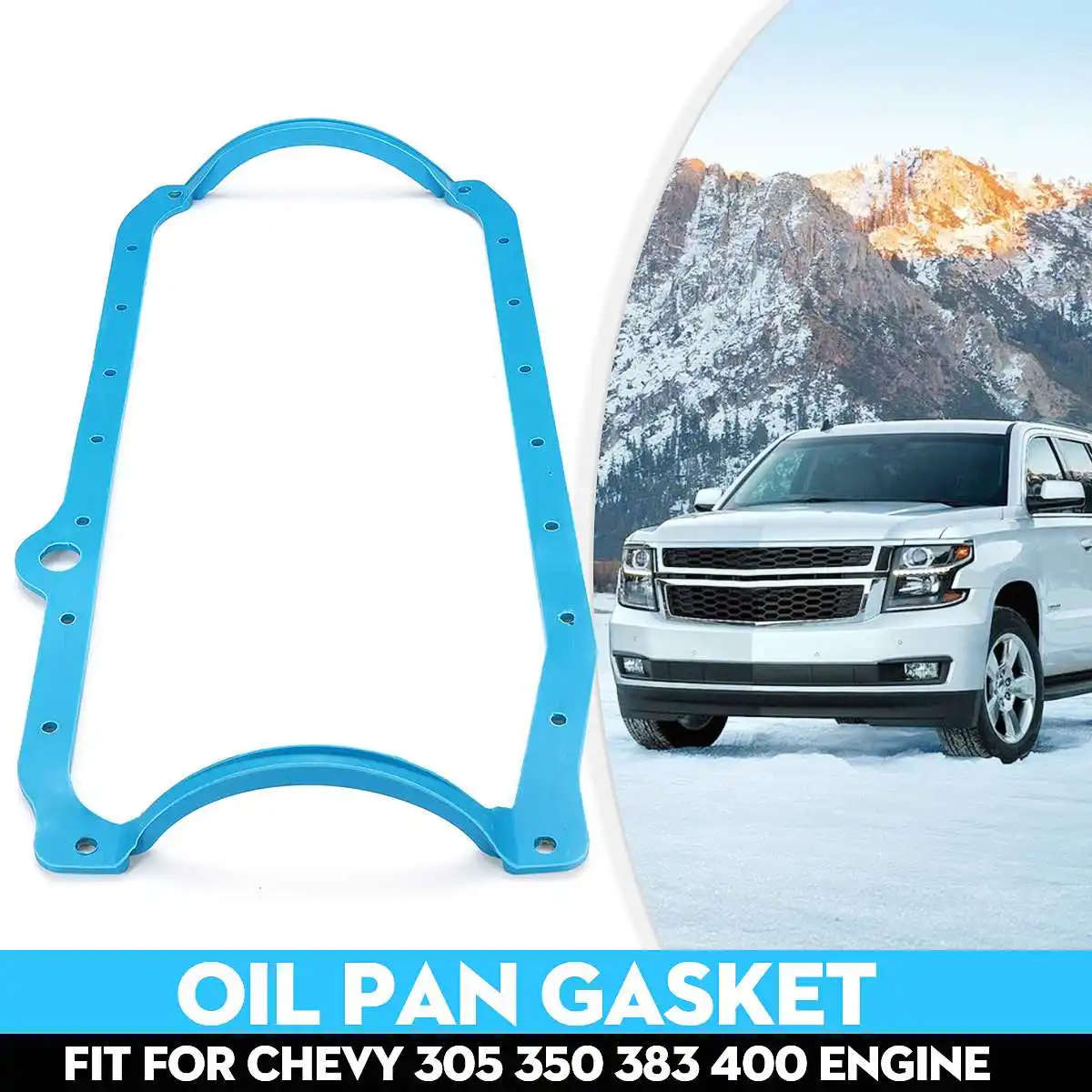 Oil Pan Gasket Blue Fits for all SB CHEVY Engines 86 - Up Late Fitting For Chevy 305 350 383 400 Engine Genuine Transmission
Oil Pan Gasket Blue Fits for all SB CHEVY Engines 86 - Up Late Fitting For Chevy 305 350 383 400 Engine Genuine Transmission