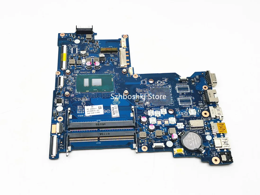 BDL50 LA-D704P для HP 250 256 G5 материнская плата для ноутбука 858579-001 858579-501 858579-601 с sr2I7-6500U EZ CPU 100%
BDL50 LA-D704P для HP 250 256 G5 материнская плата для ноутбука 858579-001 858579-501 858579-601 с sr2I7-6500U EZ CPU 100%