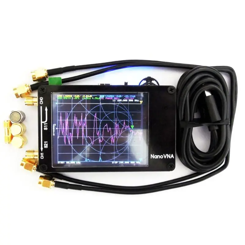 Antenna Network Analyzer 50KHz - 900MHz UHF Digital Display Screen Professional VHF MF 
Antenna Network Analyzer 50KHz - 900MHz UHF Digital Display Screen Professional VHF MF