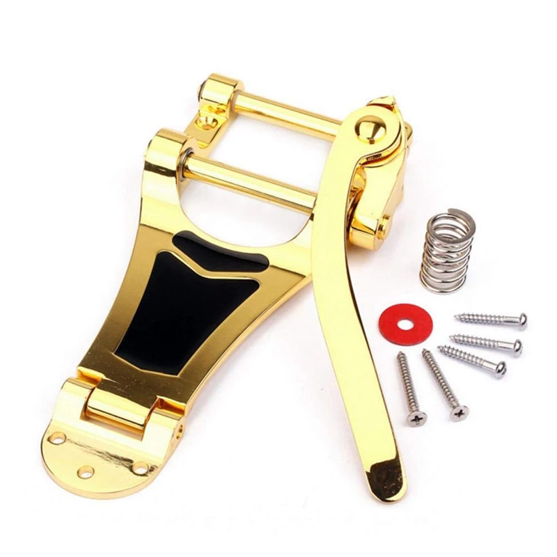 Вибро мост Tailpiece B7 джазовая гитара для Gibson Bigsby ES355 Epiphone Gold |