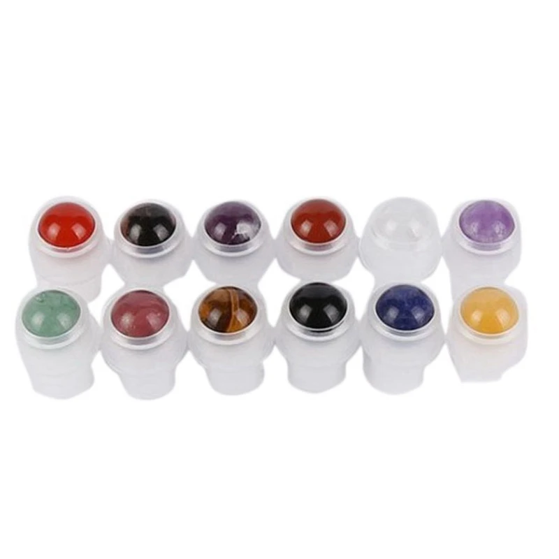10Pcs Natural Gemstone Roller Ball Fit For 5Ml 10Ml Glass Perfume Essential Oil Roll On Bottles
10Pcs Natural Gemstone Roller Ball Fit For 5Ml 10Ml Glass Perfume Essential Oil Roll On Bottles