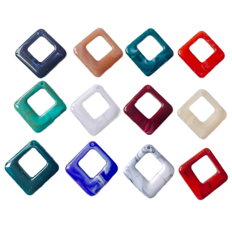 Acrylic Plastic Square Retro Pendant Earring Accessories Eardrop Necklace Charms Jewelry Finding Making Diy Material 10pcs
Acrylic Plastic Square Retro Pendant Earring Accessories Eardrop Necklace Charms Jewelry Finding Making Diy Material 10pcs