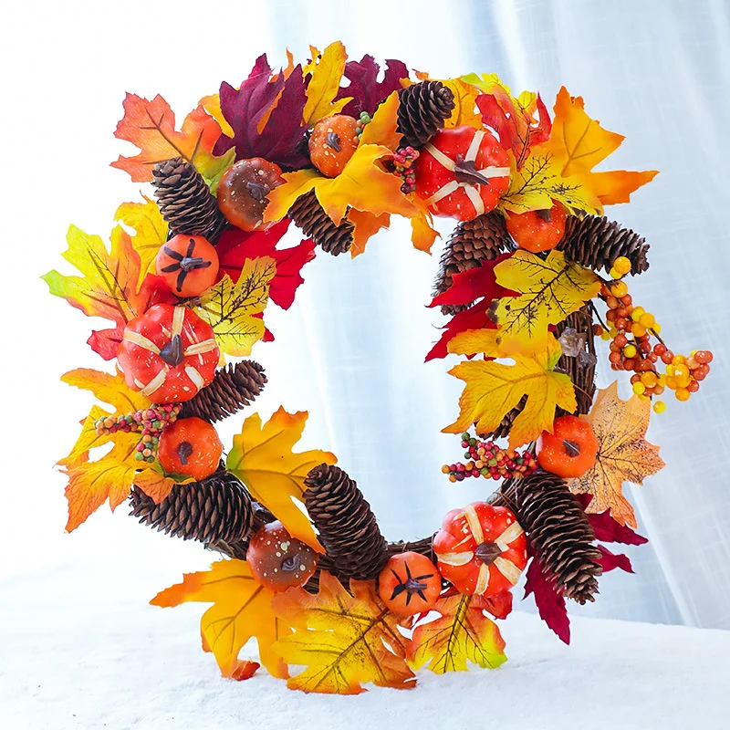 Halloween Decorations Pumpkin Skull Wreath 40 30cm Berry Mall Bar Window Thanksgiving Hanging Ornaments
Halloween Decorations Pumpkin Skull Wreath 40 30cm Berry Mall Bar Window Thanksgiving Hanging Ornaments