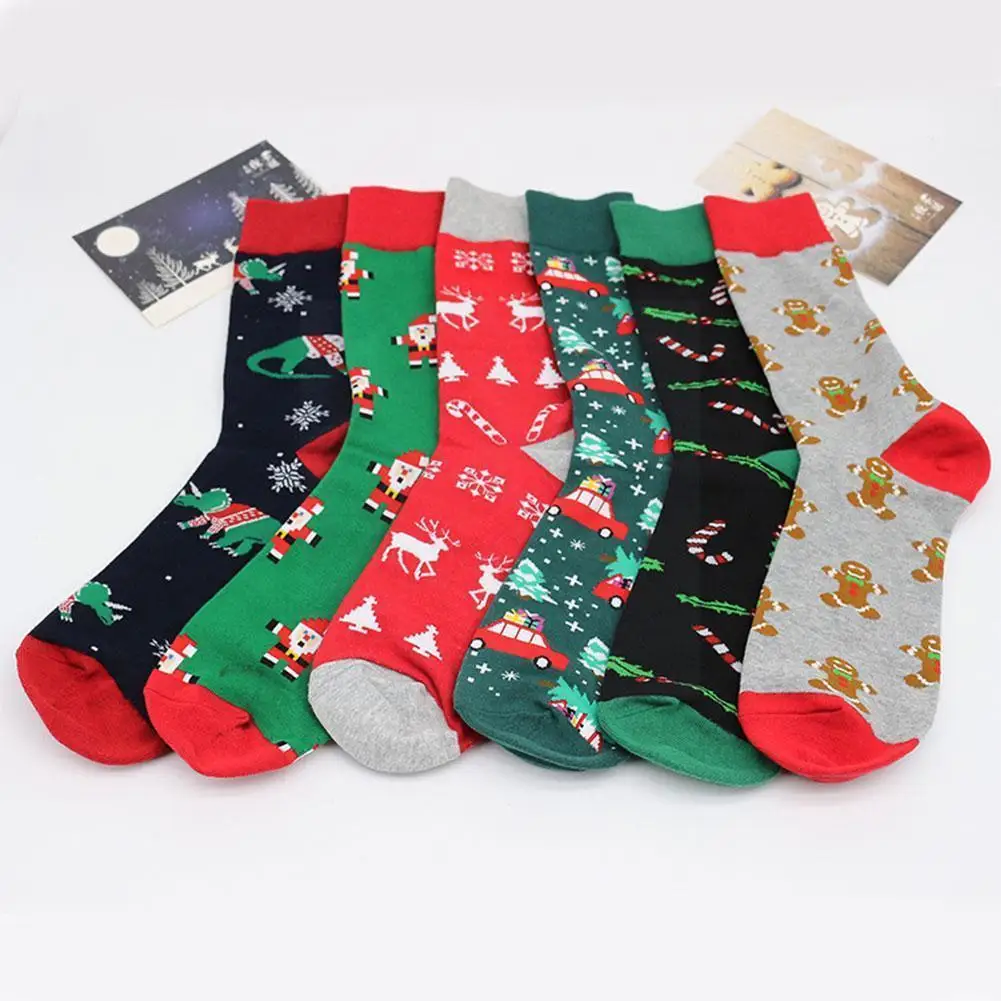 Men Christmas Theme Socks Funny Xmas Tree Santa Claus Snowflake Pattern Cotton Candy Sock Men New Year Home Floor Socks For S8U2
Men Christmas Theme Socks Funny Xmas Tree Santa Claus Snowflake Pattern Cotton Candy Sock Men New Year Home Floor Socks For S8U2