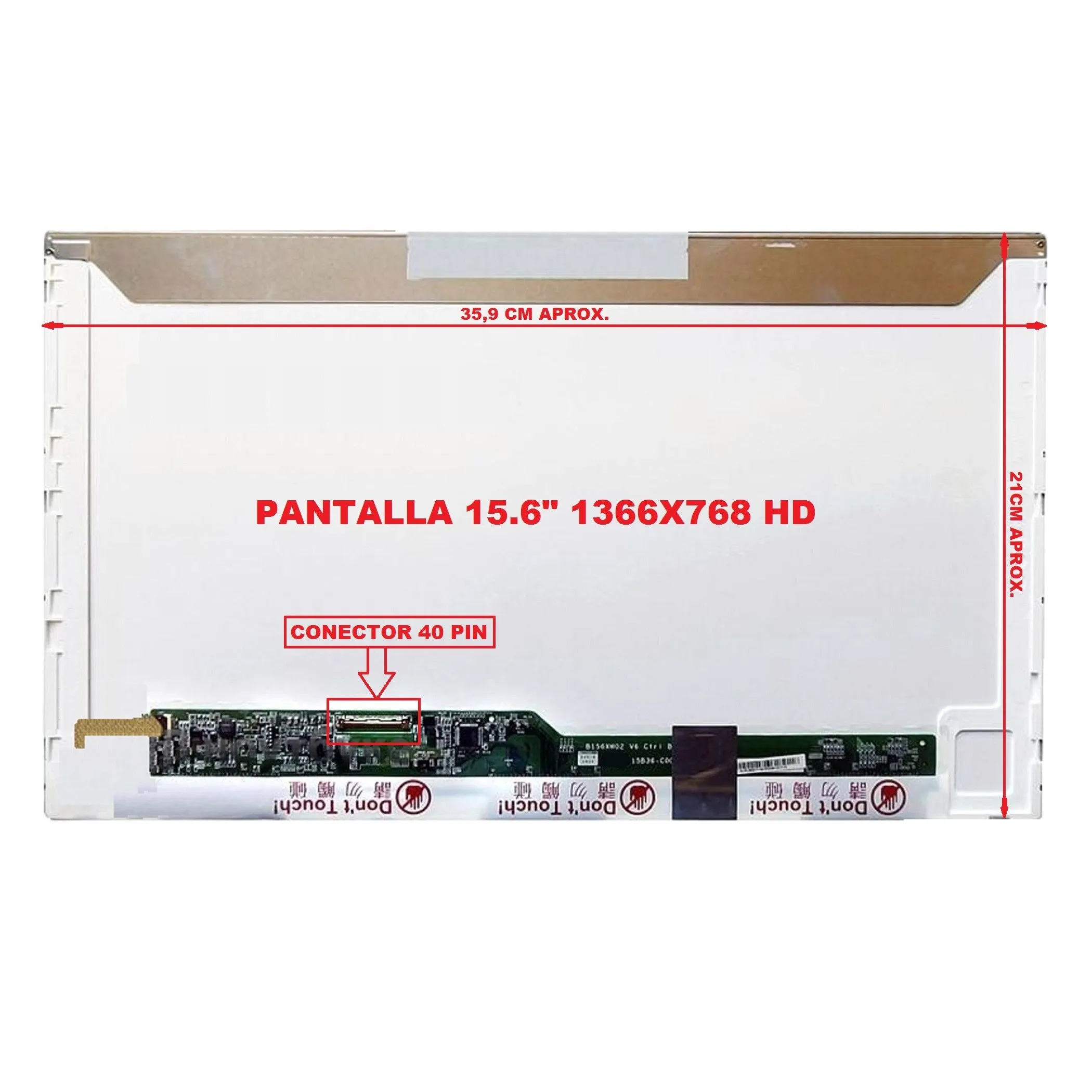 Экран совместимый и портативный 15 6 "Toshiba Dynabook TX 98MBL lcd светодиодный HD 1366X768 WXGA 40 PIN