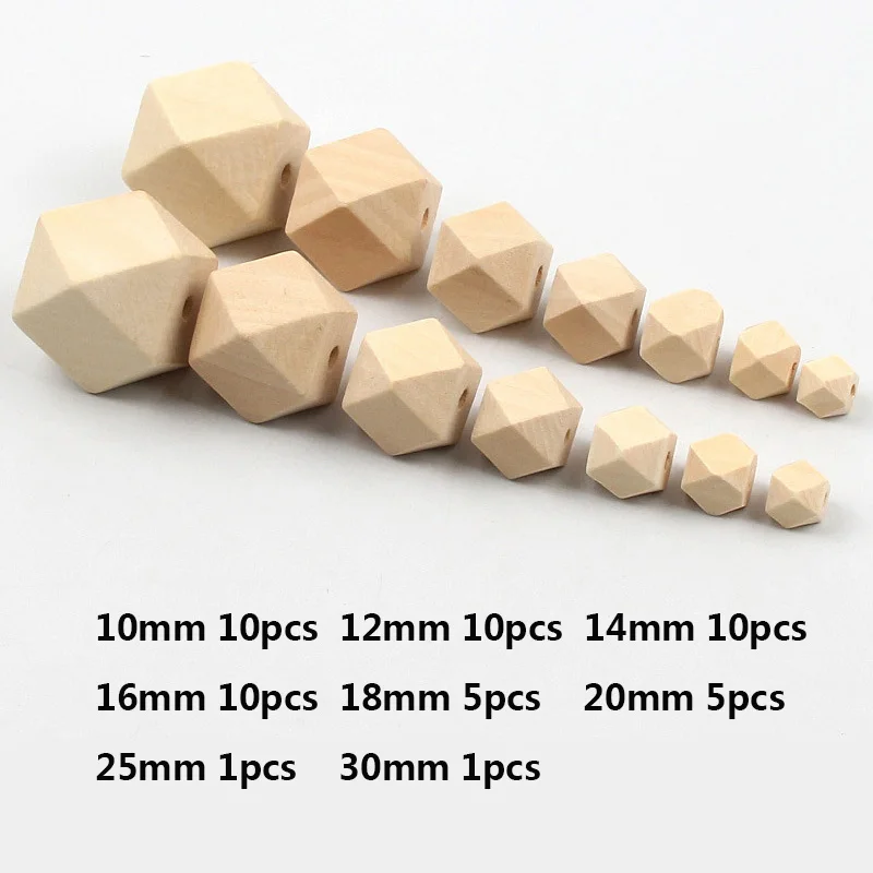 Hot Selling 10/12/14/16MM Natural Wood Octagonal Beads Loose Spacer Unfinished For Charm Jewelry Necklace Making DIY Supplies
Hot Selling 10/12/14/16MM Natural Wood Octagonal Beads Loose Spacer Unfinished For Charm Jewelry Necklace Making DIY Supplies