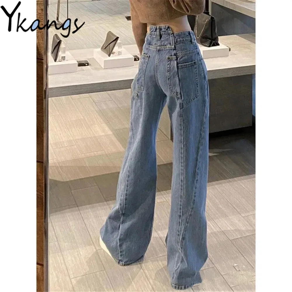 Patchwork Irregular Loose Plus Size Baggy Women Jeans High Waist Desigual Denim Pants Harajuku Hippie Gothic Streetwear Trousers
Patchwork Irregular Loose Plus Size Baggy Women Jeans High Waist Desigual Denim Pants Harajuku Hippie Gothic Streetwear Trousers