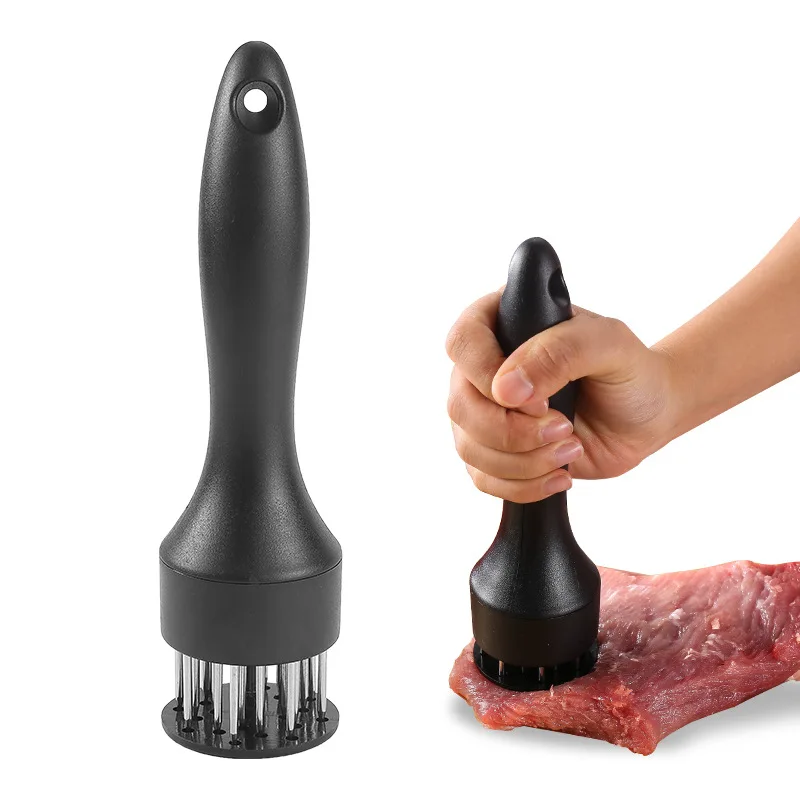 Steak loosener, stainless steel fast loosening needle, meat hammer, steak tenderizer, tendon breaker
Steak loosener, stainless steel fast loosening needle, meat hammer, steak tenderizer, tendon breaker