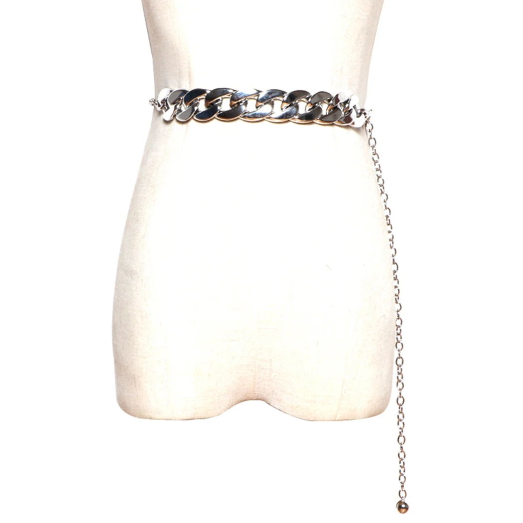 New Fashion Punk Style Chunky Chain Waist Chain For Women Gold Sliver Color Thick Chain Waistband Belly Chains Body Jewelry
New Fashion Punk Style Chunky Chain Waist Chain For Women Gold Sliver Color Thick Chain Waistband Belly Chains Body Jewelry