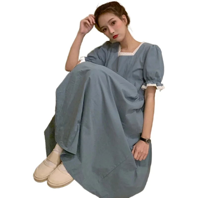 French Minority Gentle Women's Sneaky Design Summer Lady Super Mori Long Dress Ankle Fairy Skirt
French Minority Gentle Women's Sneaky Design Summer Lady Super Mori Long Dress Ankle Fairy Skirt