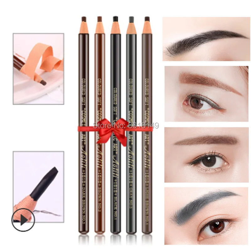 12pcs Waterproof Microblading 1818 Eyebrow Pencil Peel-off Pencil Black Grey Brown Light Brown Natural Brown Color Pencil
12pcs Waterproof Microblading 1818 Eyebrow Pencil Peel-off Pencil Black Grey Brown Light Brown Natural Brown Color Pencil