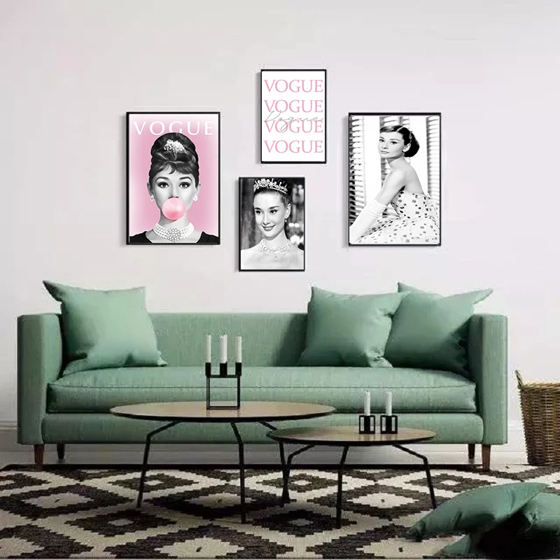 Pink Grey Classic Lady Portrait Decorative Painting Canvas Poster Wall Picture For Living Room Girls Bedroom Wall Decoration
Pink Grey Classic Lady Portrait Decorative Painting Canvas Poster Wall Picture For Living Room Girls Bedroom Wall Decoration