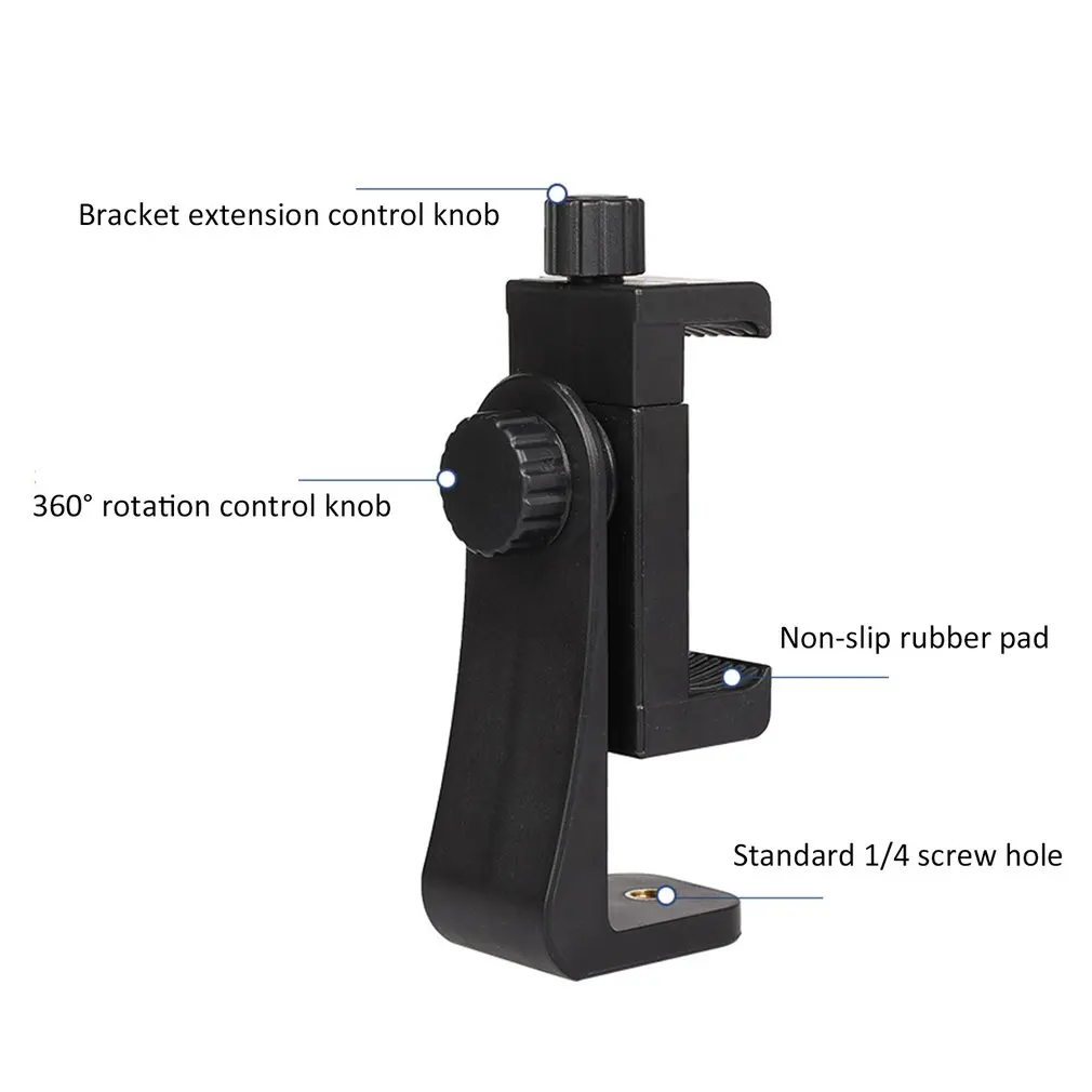 Phone Tripod Mount Adapter Clip Support Holder Stand Vertical&Horizontal Video Shooting for Andriod iPhone Smart Phones
Phone Tripod Mount Adapter Clip Support Holder Stand Vertical&Horizontal Video Shooting for Andriod iPhone Smart Phones