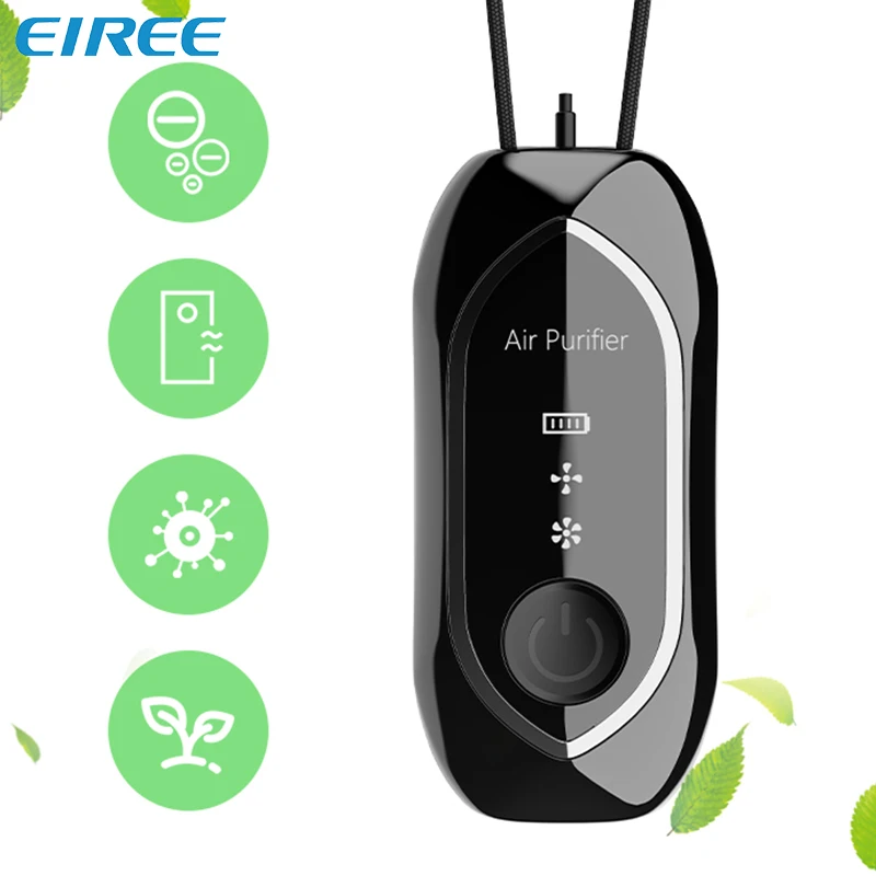 USB Personal Wearable Air Purifier Necklace Mini Portable Air Freshener Ionizer Negative Ion Generator Hanging Air Cleaner
USB Personal Wearable Air Purifier Necklace Mini Portable Air Freshener Ionizer Negative Ion Generator Hanging Air Cleaner