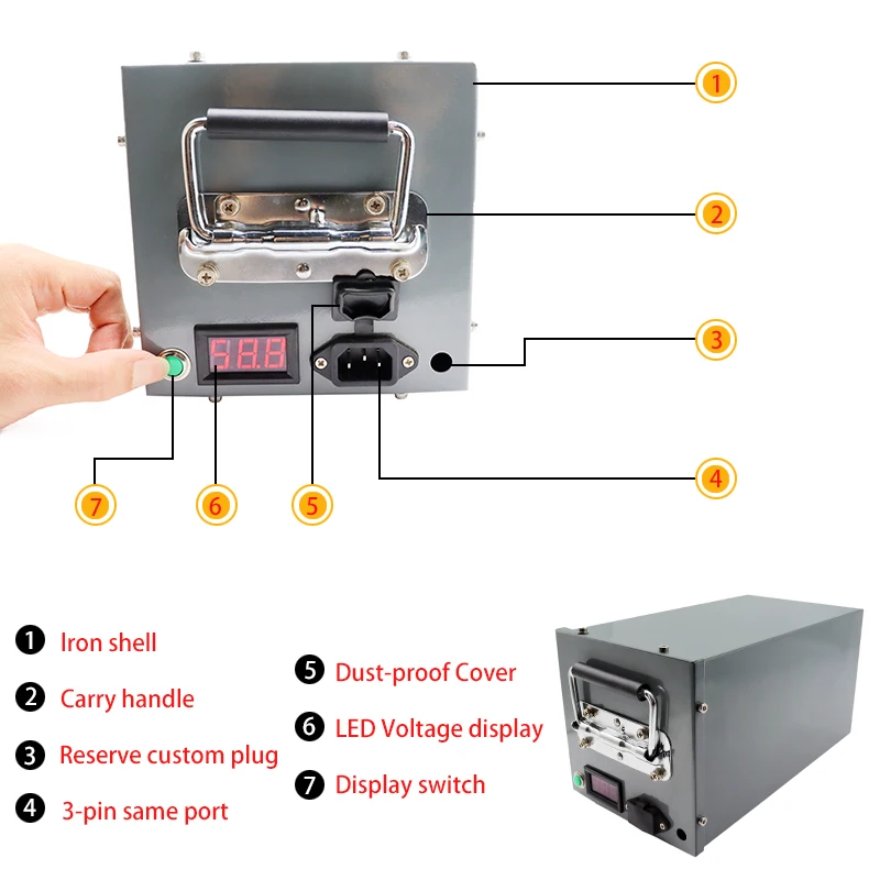 60V 25Ah 26650 lithium battery pack 16S5P 1000W-2500W High Power cells 67.2v Electric bicycle Motorcycle scooter wheelchair BMS
60V 25Ah 26650 lithium battery pack 16S5P 1000W-2500W High Power cells 67.2v Electric bicycle Motorcycle scooter wheelchair BMS
