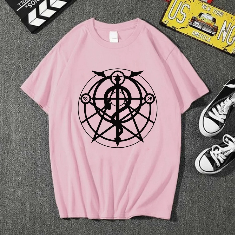 Uniex Anime Fullmetal Alchemist Logo Short Sleeve O-neck Loose Print Anime T-shirt
Uniex Anime Fullmetal Alchemist Logo Short Sleeve O-neck Loose Print Anime T-shirt