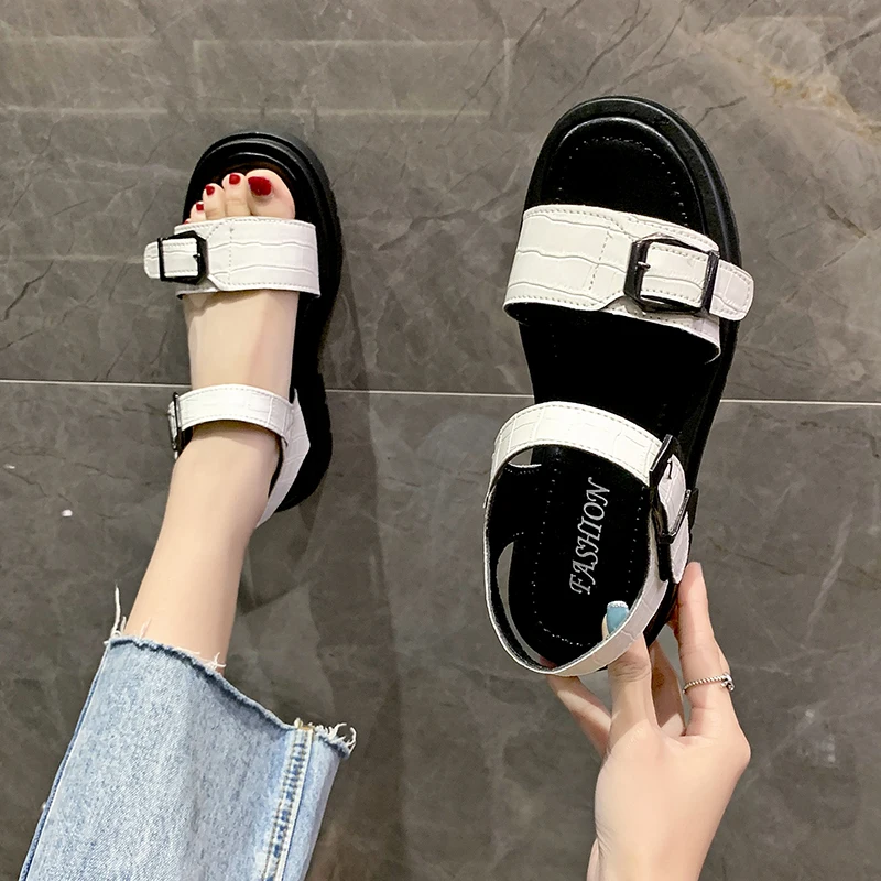 Female Sandal Clear Heels Espadrilles Platform 2021 Women's Ladies Shoes Summer All-Match Med Girls High New Clogs Comfort Fashi
Female Sandal Clear Heels Espadrilles Platform 2021 Women's Ladies Shoes Summer All-Match Med Girls High New Clogs Comfort Fashi