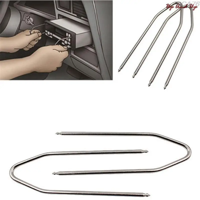 Car Stereo Radio CD Head Unit Removal Original Release Keys Tool Pins Round Hole 
Car Stereo Radio CD Head Unit Removal Original Release Keys Tool Pins Round Hole