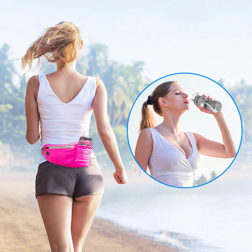 Hiking Waist Bag with 500ml Water Bottle Holder Waterproof Running Fanny Pack for Men Women Walking Cycling Camping 
Hiking Waist Bag with 500ml Water Bottle Holder Waterproof Running Fanny Pack for Men Women Walking Cycling Camping