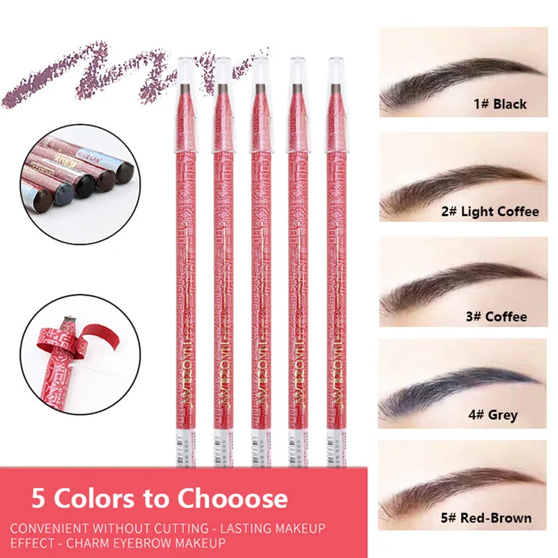 5 Coloured Soft 1818 Eyebrow Pencil Cosmetic Art 1818 Waterproof Microblading Pen Long-lasting Eyebrow Enhancer Makeup Tools 
5 Coloured Soft 1818 Eyebrow Pencil Cosmetic Art 1818 Waterproof Microblading Pen Long-lasting Eyebrow Enhancer Makeup Tools