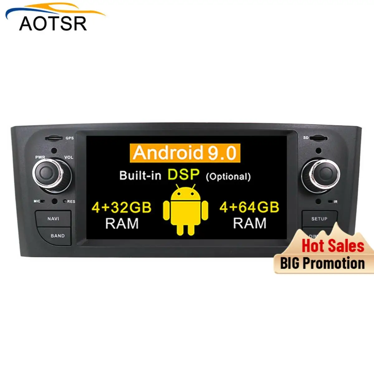 64G Android 9.0 Octa Core GPS Navigation Stereo Car DVD Multimedia for Fiat Grande Punto/Linea 2007-2012 with Radio built in DSP
64G Android 9.0 Octa Core GPS Navigation Stereo Car DVD Multimedia for Fiat Grande Punto/Linea 2007-2012 with Radio built in DSP