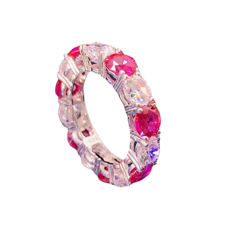 MLKENLY Luxury Eternity Promise ring 925 Sterling silver cut color CZ Wedding Band Rings for women Bridal Fine Jewelry
MLKENLY Luxury Eternity Promise ring 925 Sterling silver cut color CZ Wedding Band Rings for women Bridal Fine Jewelry