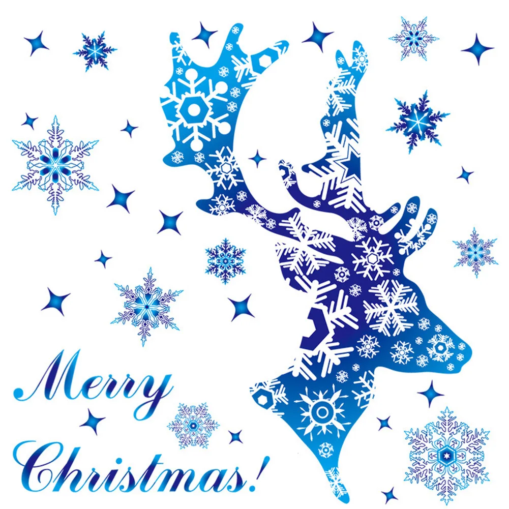 4PCS Christmas Elk Snowflake Sticker Decoration Glass Window Kids Room Christmas Wall Stickers Home Decals Decoration 2022
4PCS Christmas Elk Snowflake Sticker Decoration Glass Window Kids Room Christmas Wall Stickers Home Decals Decoration 2022