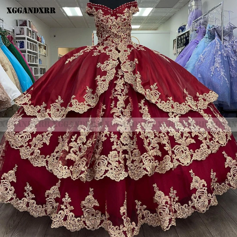 Роскошное красное платье Quinceanera 2022, золотистое женское длинное бальное платье до пола, милое официальное платье на день рождения 15 16
Роскошное красное платье Quinceanera 2022, золотистое женское длинное бальное платье до пола, милое официальное платье на день рождения 15 16