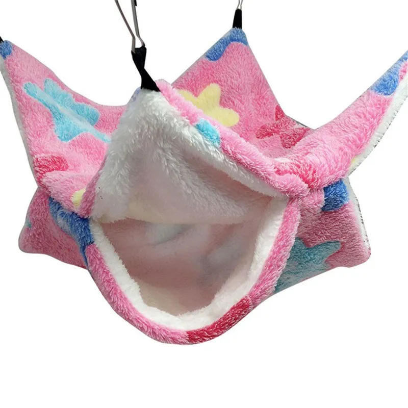 Small Pet Hammock Hanging Beds Hamster House Small Animal Cage Comfortable Squirrel Double-layer Plush Cotton Nest Pet Supplies
Small Pet Hammock Hanging Beds Hamster House Small Animal Cage Comfortable Squirrel Double-layer Plush Cotton Nest Pet Supplies