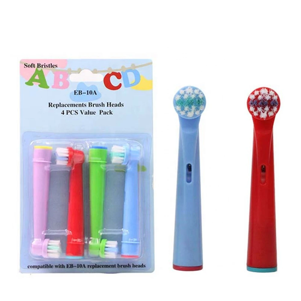 4 Pcs Kid's Replacement Toothbrush Heads For Oral b Electric Toothbrush Children's Teeth Cleaning Care
4 Pcs Kid's Replacement Toothbrush Heads For Oral b Electric Toothbrush Children's Teeth Cleaning Care