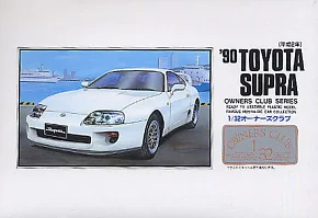 ARII plastic assembly car model 1/32 scale 1990 Toyota Supra adult collection DIY assembly kit 20237
ARII plastic assembly car model 1/32 scale 1990 Toyota Supra adult collection DIY assembly kit 20237