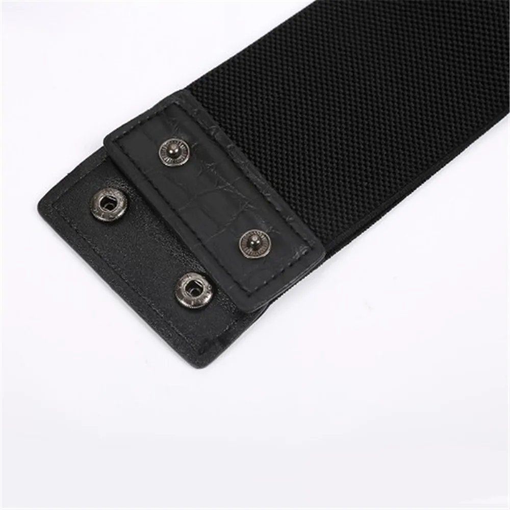 Vintage Metal Ring Belt Gold Ladies Women Wide-waist Belts Female Fashion Rivet Wide Waist Elastic 5 Straps Pu Belt 2021
Vintage Metal Ring Belt Gold Ladies Women Wide-waist Belts Female Fashion Rivet Wide Waist Elastic 5 Straps Pu Belt 2021