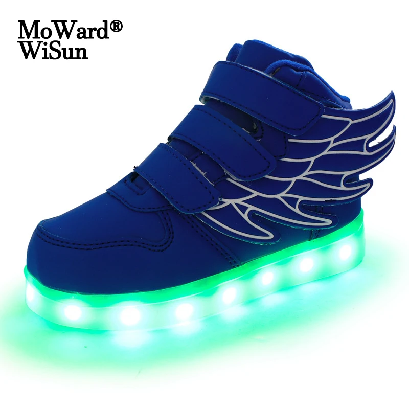 Size 25-37 Luminous Sneakers for Kids Boys Girls USB Charging Glowing Children Casual Shoes Unisex LED Slippers With Lights Gift
Size 25-37 Luminous Sneakers for Kids Boys Girls USB Charging Glowing Children Casual Shoes Unisex LED Slippers With Lights Gift