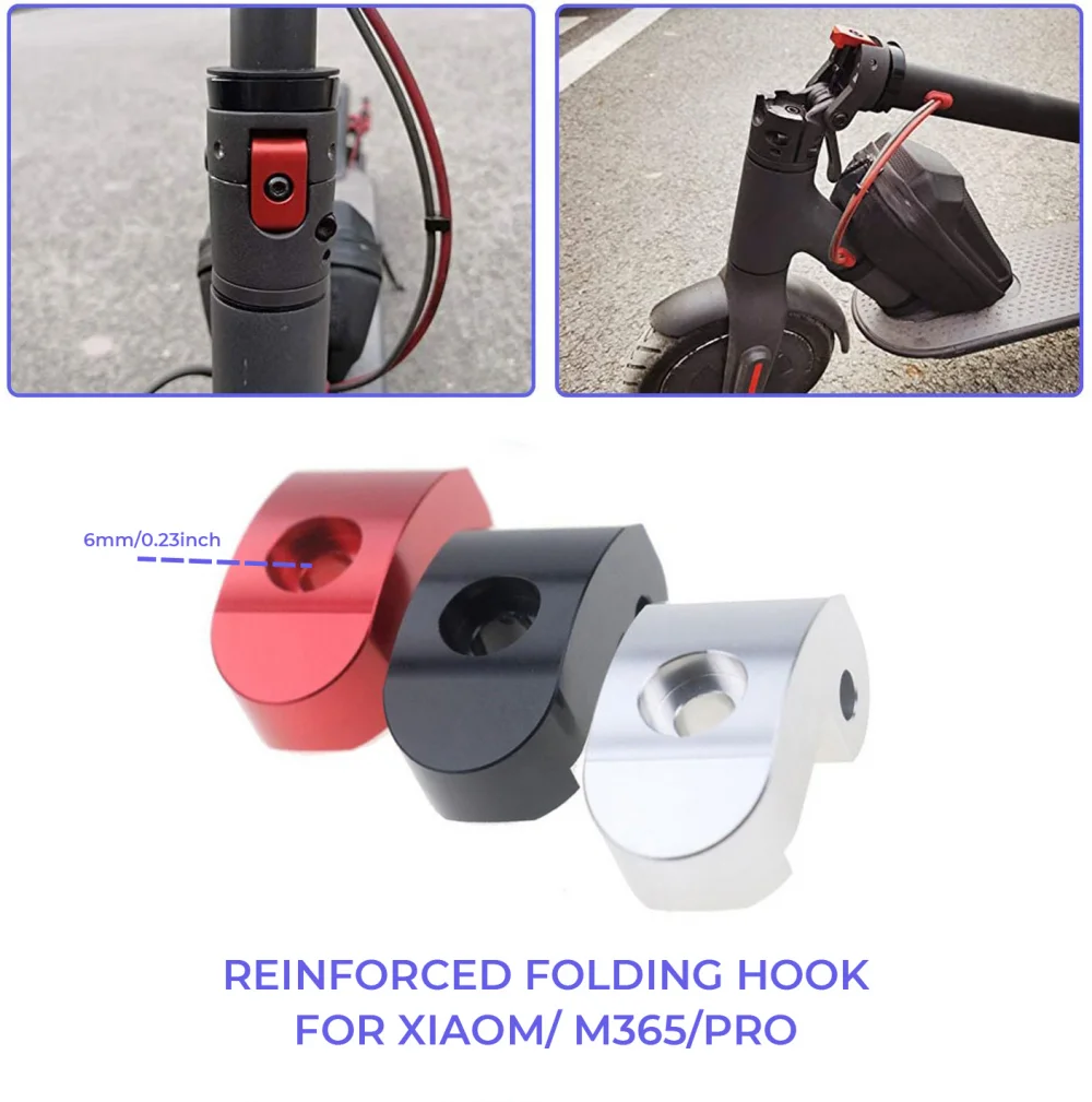 Reinforced Lock Hinge Repair Latch Replacement For Xiaomi M365/M365 Pro Electric Scooter Folding Hook Scooter Accessories
Reinforced Lock Hinge Repair Latch Replacement For Xiaomi M365/M365 Pro Electric Scooter Folding Hook Scooter Accessories