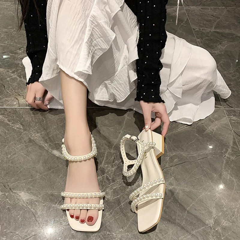 Med 2021 Summer Sale Of Women's Shoes Beige Heeled Sandals Buckle Strap Square Toe Medium New Black Clear Block Comfort Girls Fa
Med 2021 Summer Sale Of Women's Shoes Beige Heeled Sandals Buckle Strap Square Toe Medium New Black Clear Block Comfort Girls Fa